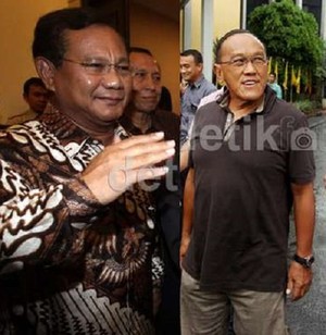 Prabowo-Ical Bahas Koalisi, Siapa yang Mengalah?