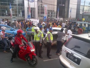 Ini Daftar 11 Mobil dan 2 Motor yang Tabrakan Beruntun di Jl Alternatif Cibubur