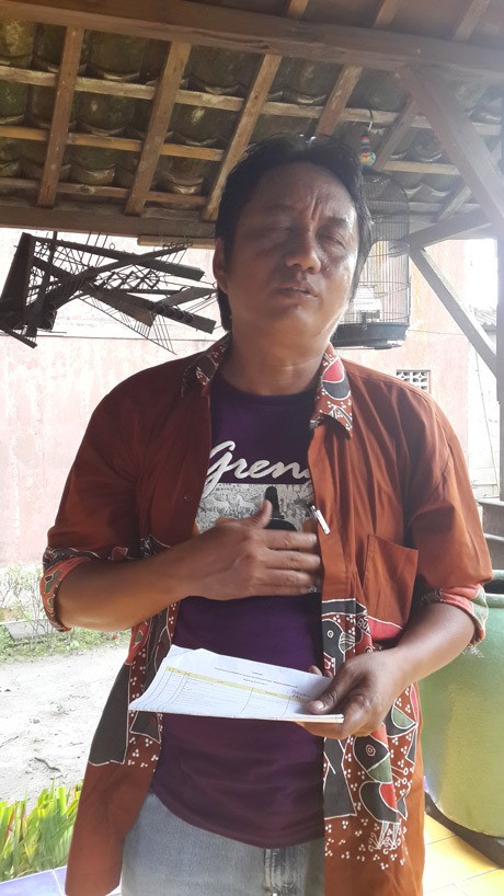 Bakat Melukis Widayat Turun ke Seorang Putranya