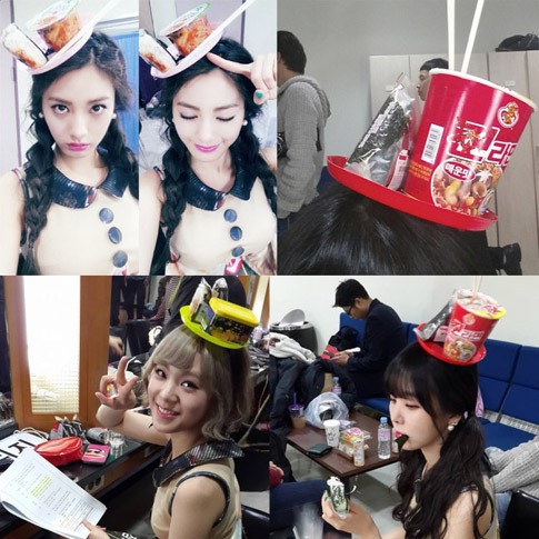 Kostum-kostum Unik Orange Caramel untuk Promosi Catallena