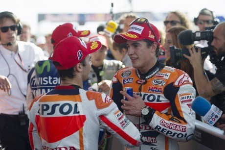 Marquez Waspadai Pedrosa dan Lorenzo di Jerez