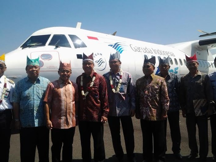 Hari Ini Garuda Indonesia Resmi Terbangi Banyuwangi