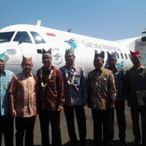 Hari Ini Garuda Indonesia Resmi Terbangi Banyuwangi