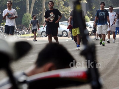 Berolahraga di Hari Buruh