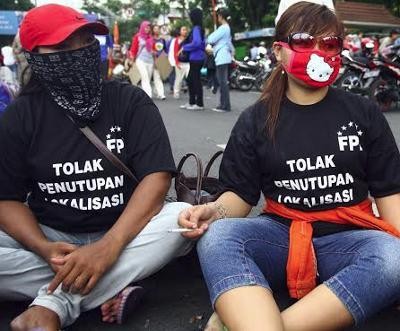 Front Pekerja Lokalisasi Ikut Dompleng Demo May Day