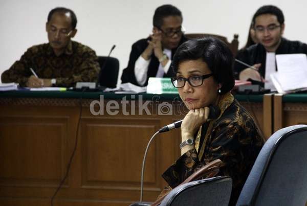 Ini 4 Ekspresi Sri Mulyani Saat Jadi Saksi Kasus Century