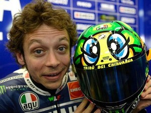 Helm Kura-kura Valentino Rossi Dibanderol Rp 10 Jutaan