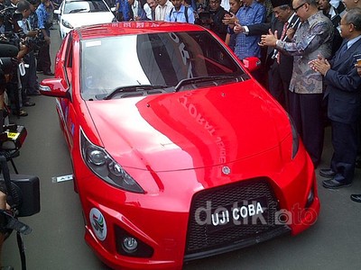 Uji Mobil Listrik Nasional