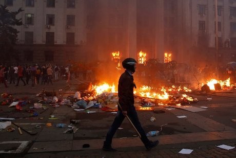 AS Kecam Pembakaran di Odessa Ukraina yang Tewaskan Puluhan Orang
