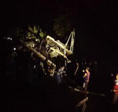 KAI Masih Tunggu Crane Evakuasi Lokomotif Bogowonto yang Terguling