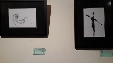 Mudji Sutrisno Ungkapkan Religiusitas Lewat Goresan Tinta Hitam