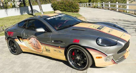 Aston Martin Vanquish Edisi Bintang NBA