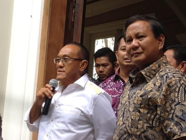 Prabowo-Ical Bertemu Lagi, Golkar Jadi Ajukan Cawapres?