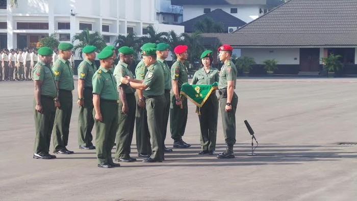 Berdedikasi Tinggi, 48 Prajurit AD Dinaikkan Pangkatnya