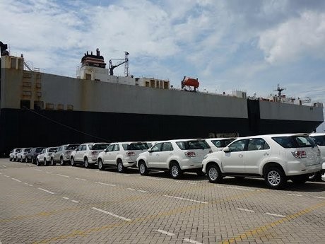 Toyota Ekspor 150.000 Kendaraan ke Luar Negeri