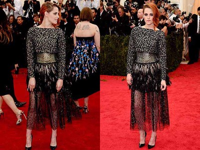 Dress Chanel Menerawang Kristen Stewart, Fab or Fail?