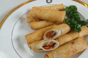Video Resep: Deep Fried Spring Roll with Vegetables