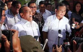 Prabowo-Ical Sudah Bahas Pembagian Tugas Capres-Cawapres