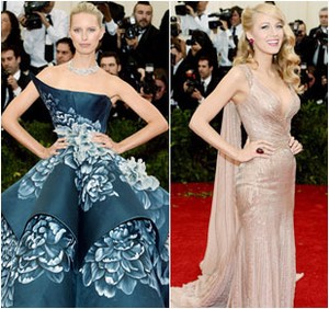 10 Selebriti dengan Gaun Terbaik di Met Gala 2014