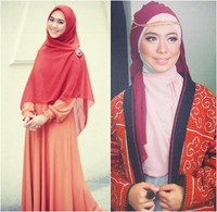 Model Jilbab Oki Setiana Dewi