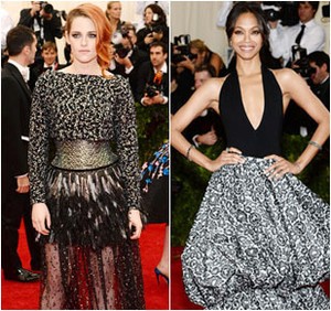 Lupita Nyongo dan Kristen Stewart, 10 Seleb Berbusana Terburuk di Met Gala
