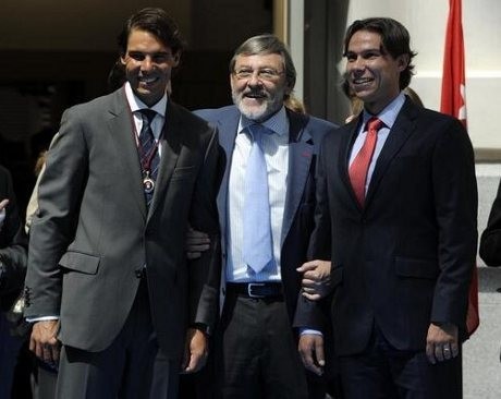 Nadal Bertemu Saudara Kembarnya di Madrid
