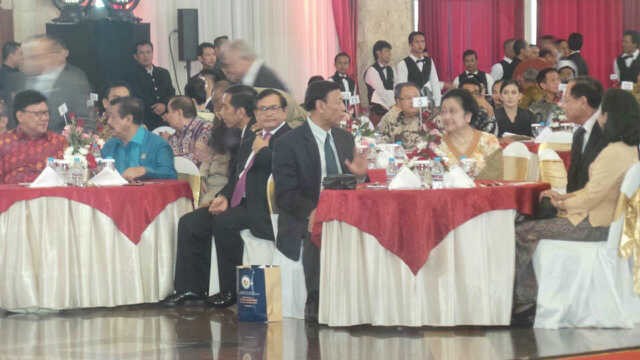 Megawati dan Wiranto Akrab Duduk Semeja di Acara Hendropriyono