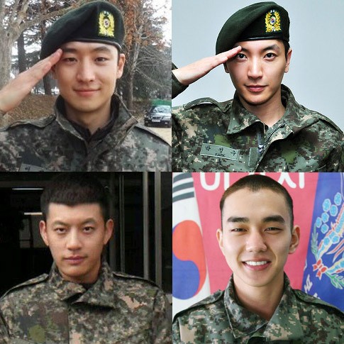 Artis-artis Korea yang Bebas Wajib Militer Tahun Ini