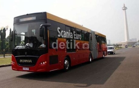 Merasakan Kenyamanan Scania Calon Bus TransJ