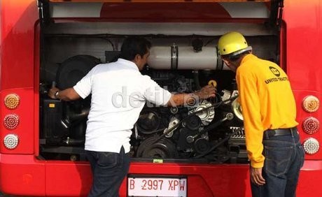 Merasakan Kenyamanan Scania Calon Bus TransJ