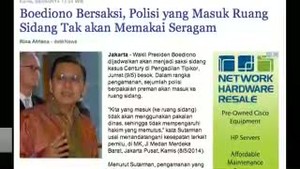 Boediono Jadi Saksi, Apa Kata Anas?