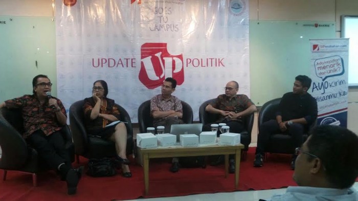 Saat Mahasiswa Universitas Bakrie Bertanya Nasib Pencapresan Ical