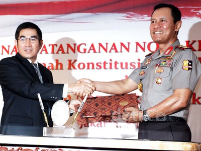 MK Gandeng Polri Amankan Sidang Sengketa Pemilu