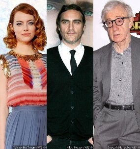 Woody Allen Persatukan Emma Stone dan Joaquin Phoenix