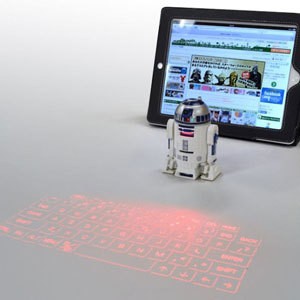 Unik, Robot Ini Memancarkan Keyboard Virtual