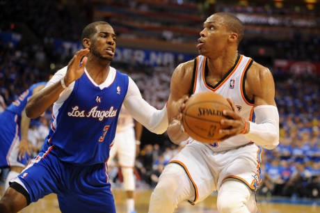 Westbrook Triple-Double, Thunder Samakan Skor Lawan Clippers