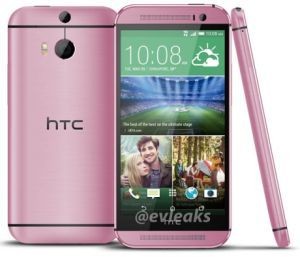 Unyuu..HTC One M8 Hadir Warna Pink