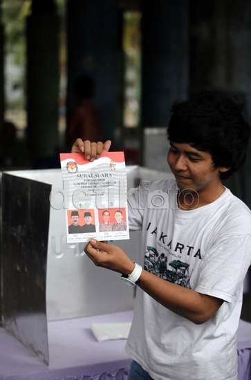Dibanding Tahun 2009, Angka Golput Pemilu 2014 Lebih Rendah