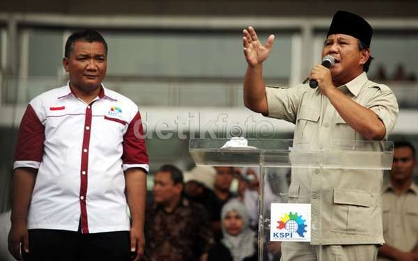 Berseragam Hitam-hitam, Prabowo Buka Kejuaraan Silat di TMII