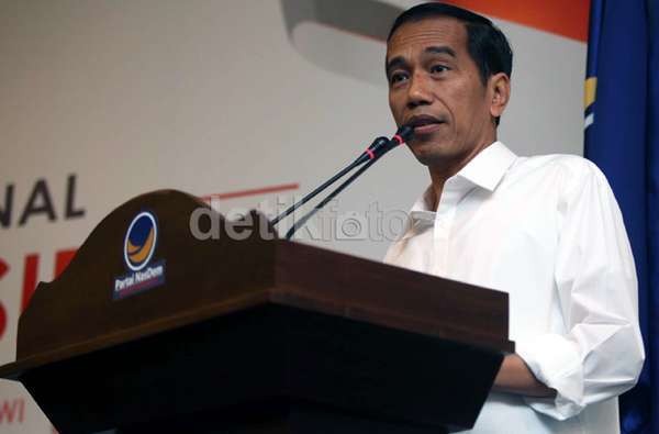 Begini Cara Jokowi Mengenalkan Visi Misi sebagai Capres