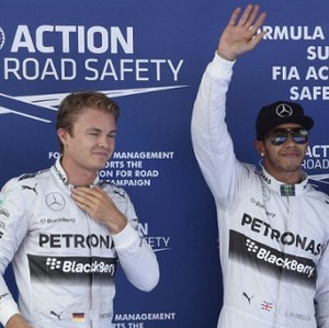 Menang Lagi, Hamilton Geser Rosberg dari Puncak Klasemen