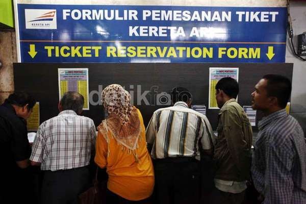 Pesan Tiket KA Tambahan Lebaran Tapi Minus Akses Internet? Ini Caranya