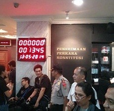 MK Tutup Pendaftaran Gugatan Hasil Pemilu