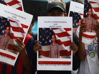 Demo Tolak Pencapresan Jokowi