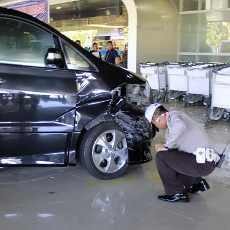 Berapa Kecepatan Alphard yang Nyelonong di Bandara dan Tewaskan Balita?