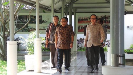Bertemu Ical di Kantor Presiden, SBY Bercanda Soal Koalisi