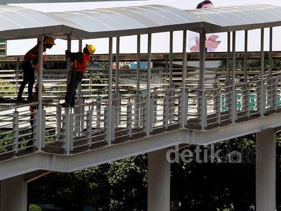 Relokasi Halte TransJ Karet Dikebut
