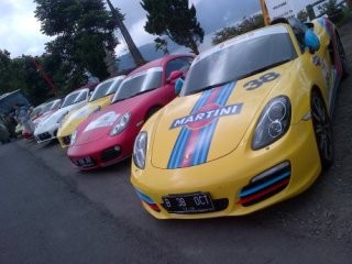 38 Pecinta Porsche Kembali Penuhi Pulau Dewata