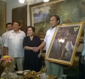 Bertemu Rachmawati, Prabowo Tukar Gagasan Masalah Kebangsaan