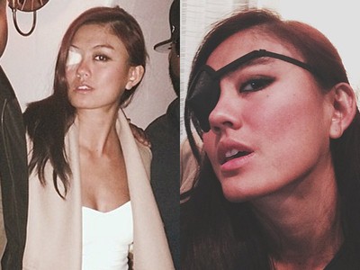 Sakit Mata, Agnez MO Bergaya Bak Bajak Laut